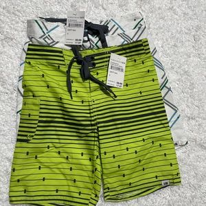colorful kids beach shorts size 5